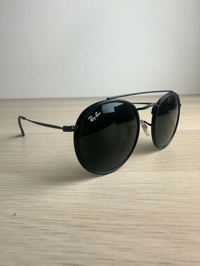 Ray-Ban RB3647 Double Bridge Round Sunglasses